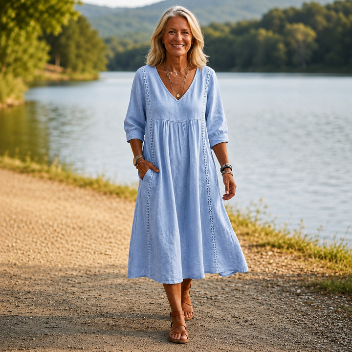 Carmen | Elegant Midi Dress
