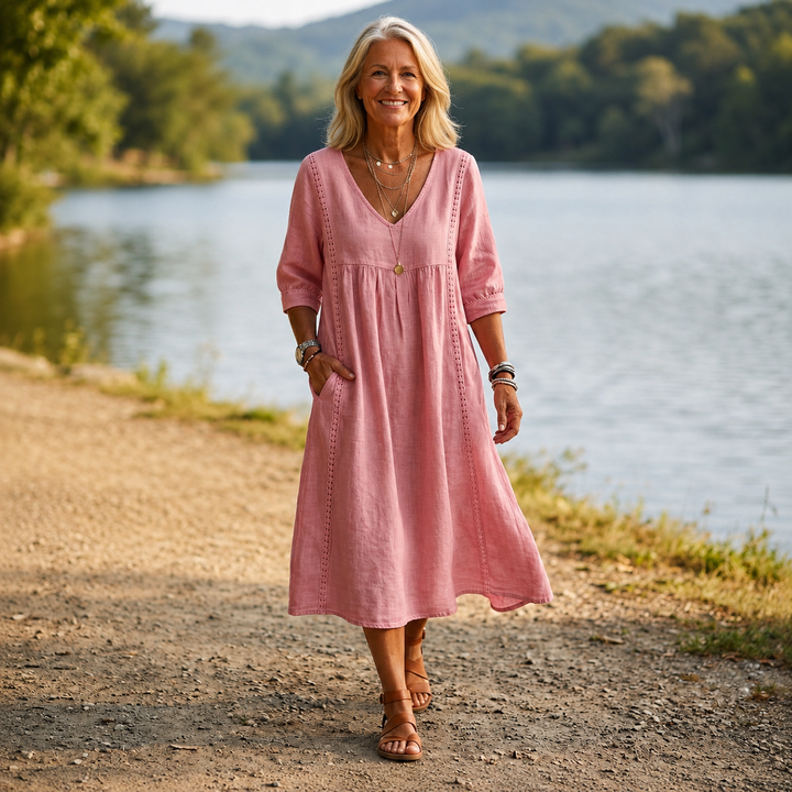 Carmen | Elegant Midi Dress