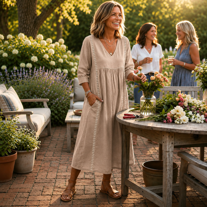 Carmen | Elegant Midi Dress
