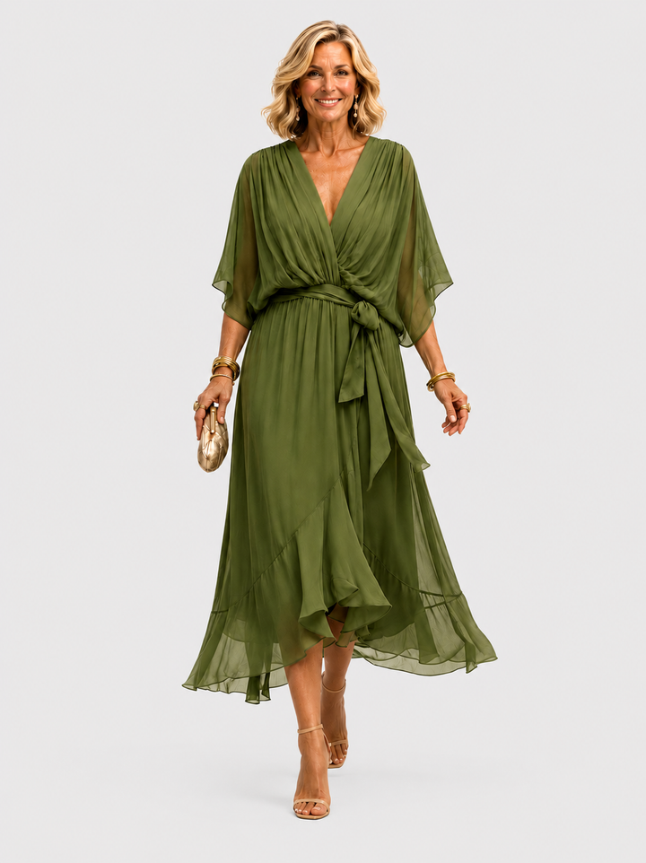 Monica | V-neck dress